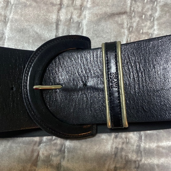 Boss Calf Skin belt 80-32 - Picture 1 of 5